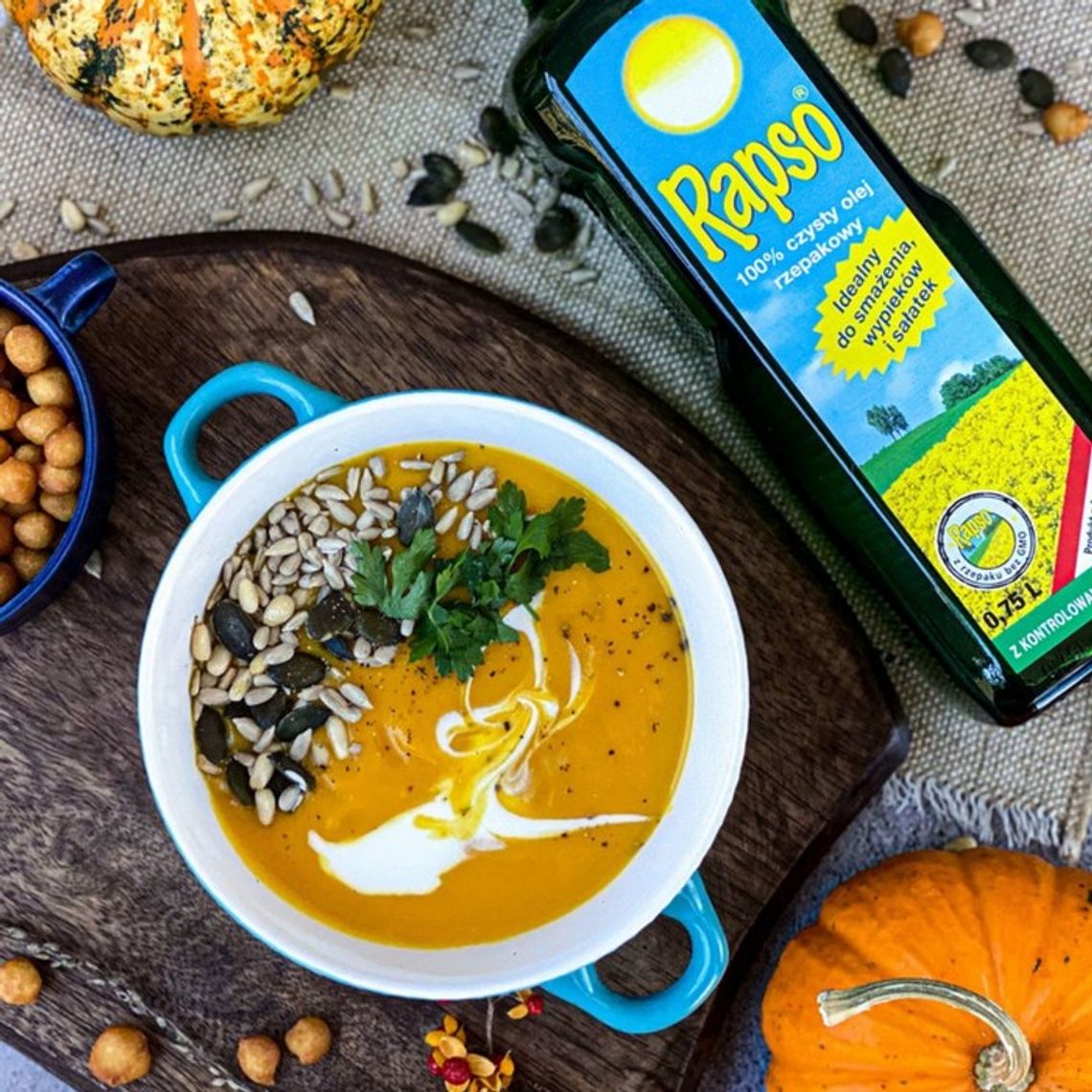 Jesień pełna aromatów z olejem rzepakowym Rapso®