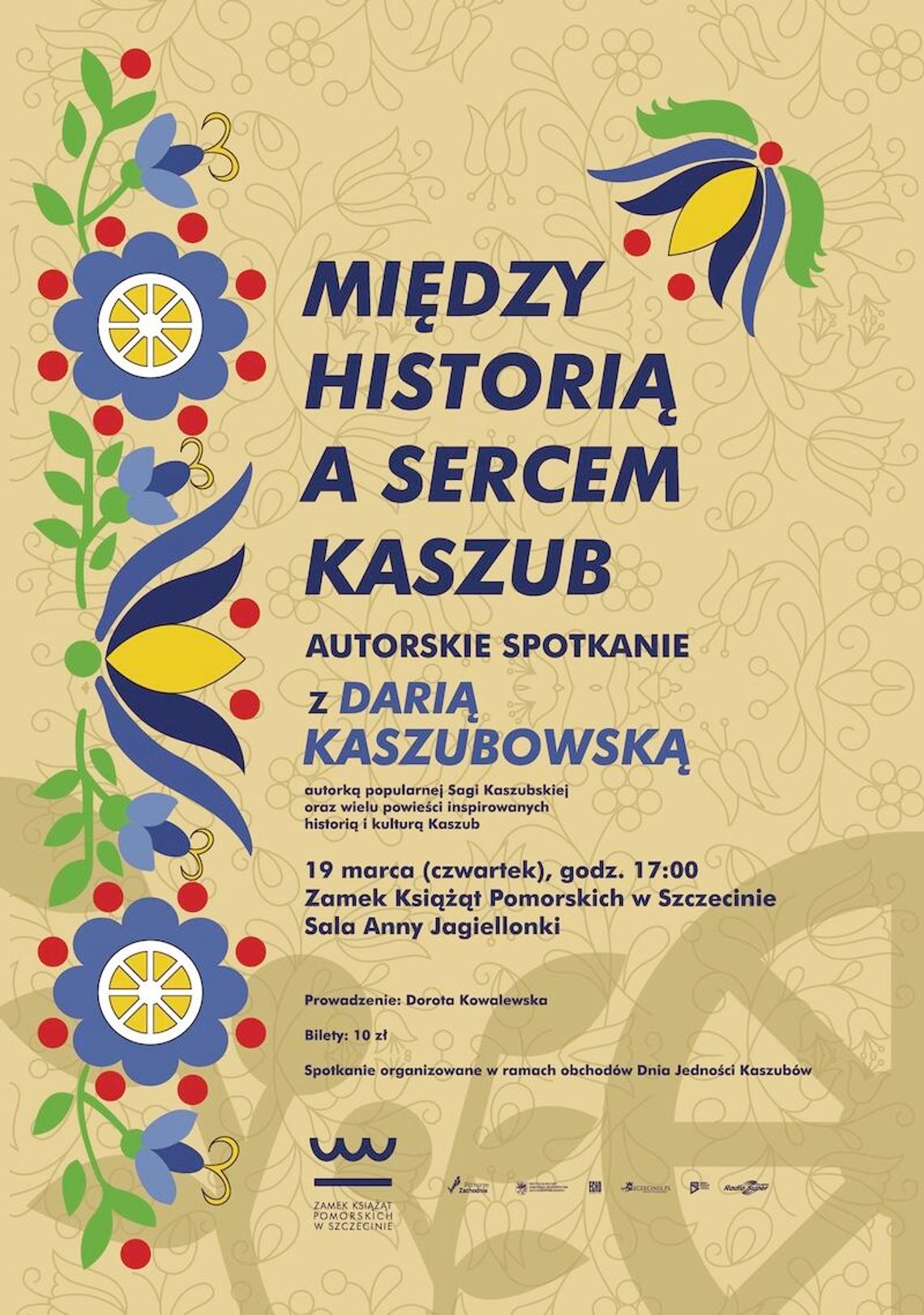 Kaszuby w literaturze i pamięci. Spotkanie z Darią Kaszubowską na Zamku