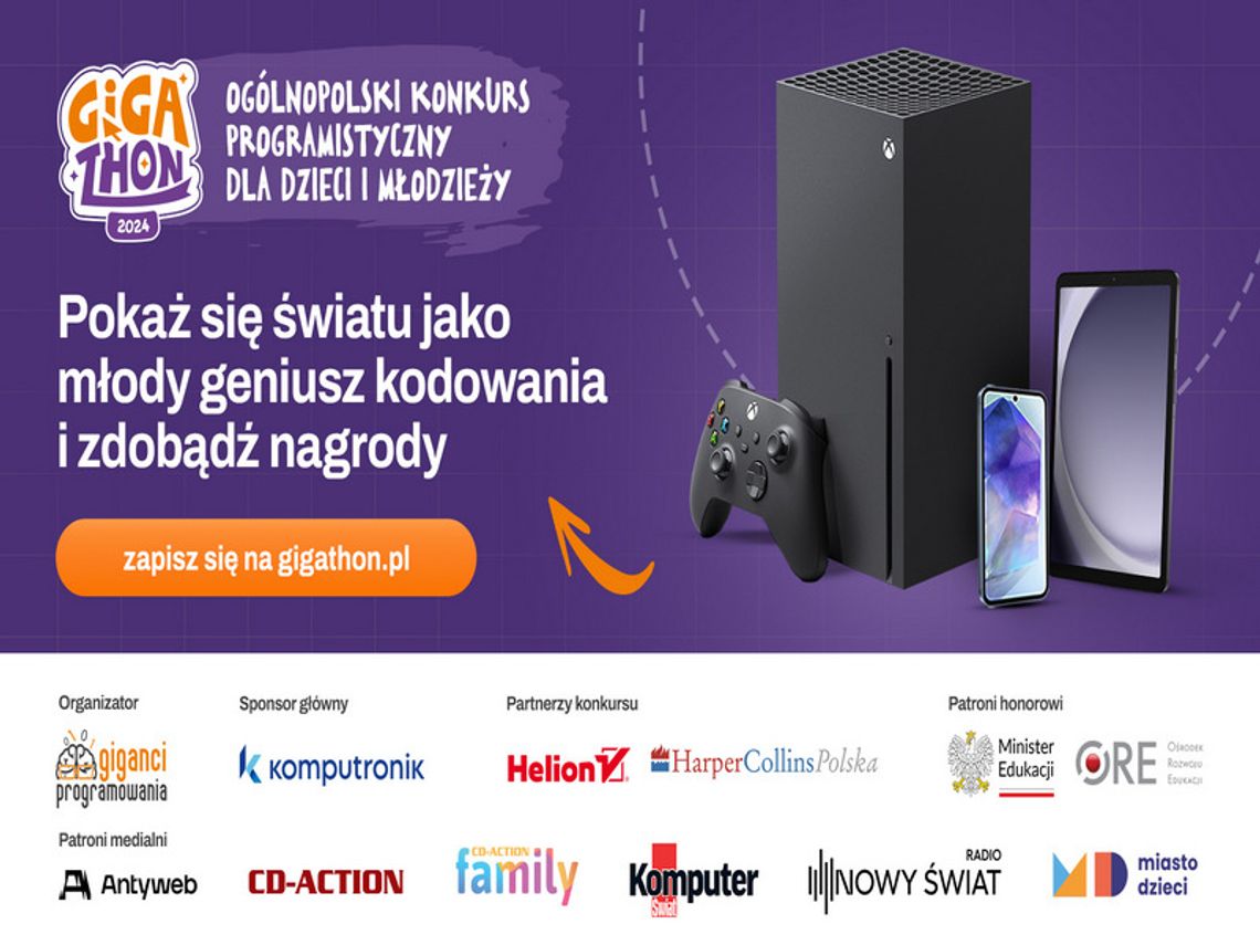 Katowice: ostatnie dwa tygodnie na wzięcie udziału w ogólnopolskim konkursie programistycznym Gigathon!