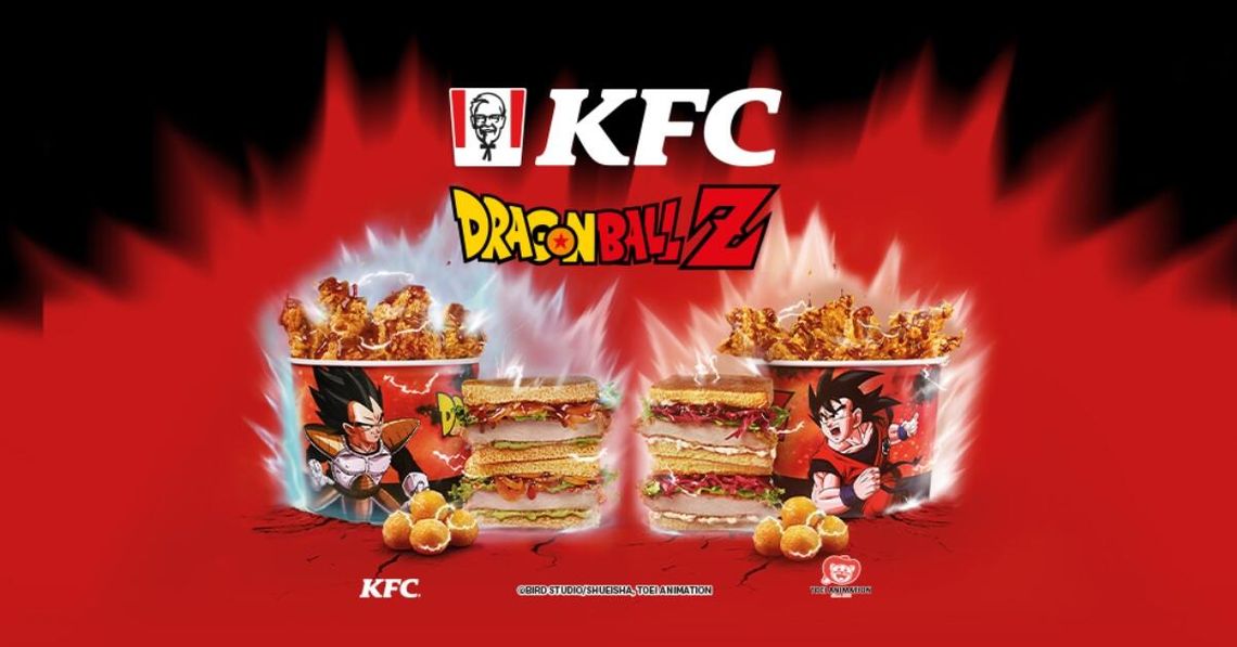 KFC odpala Super Saiyan mode i łączy ikonicznego kurczaka z Dragon Ball Z!