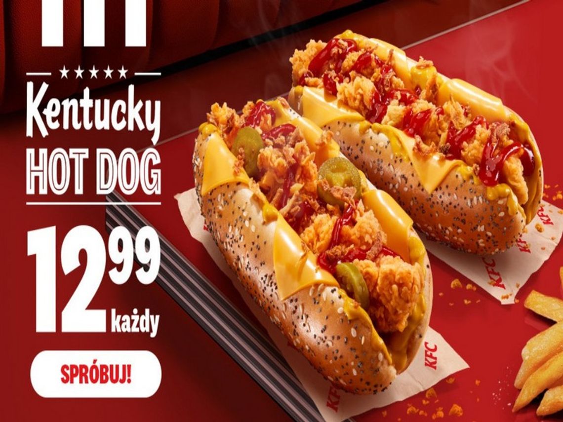 KFC podkręca street food – poznaj Kentucky Hot Dog na chrupiąco! KFC podkręca street food – poznaj Kentucky Hot Dog na chrupiąco!