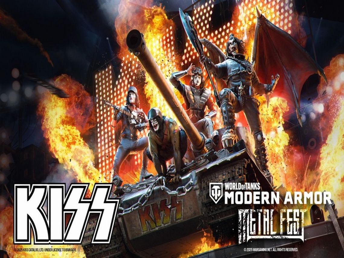 KISS rozpala Metal Fest w World of Tanks Modern Armor