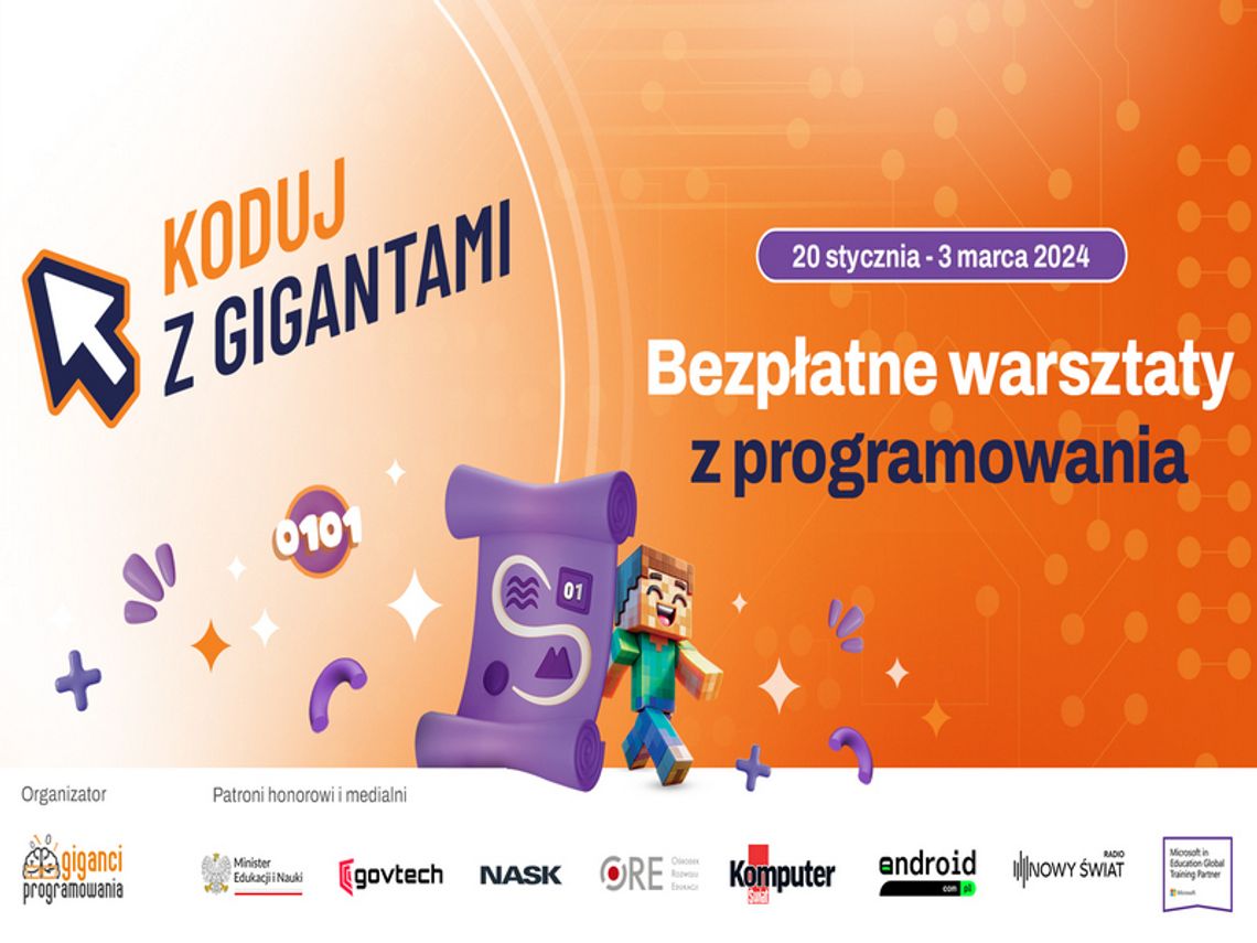 plakat Giganci Programowania