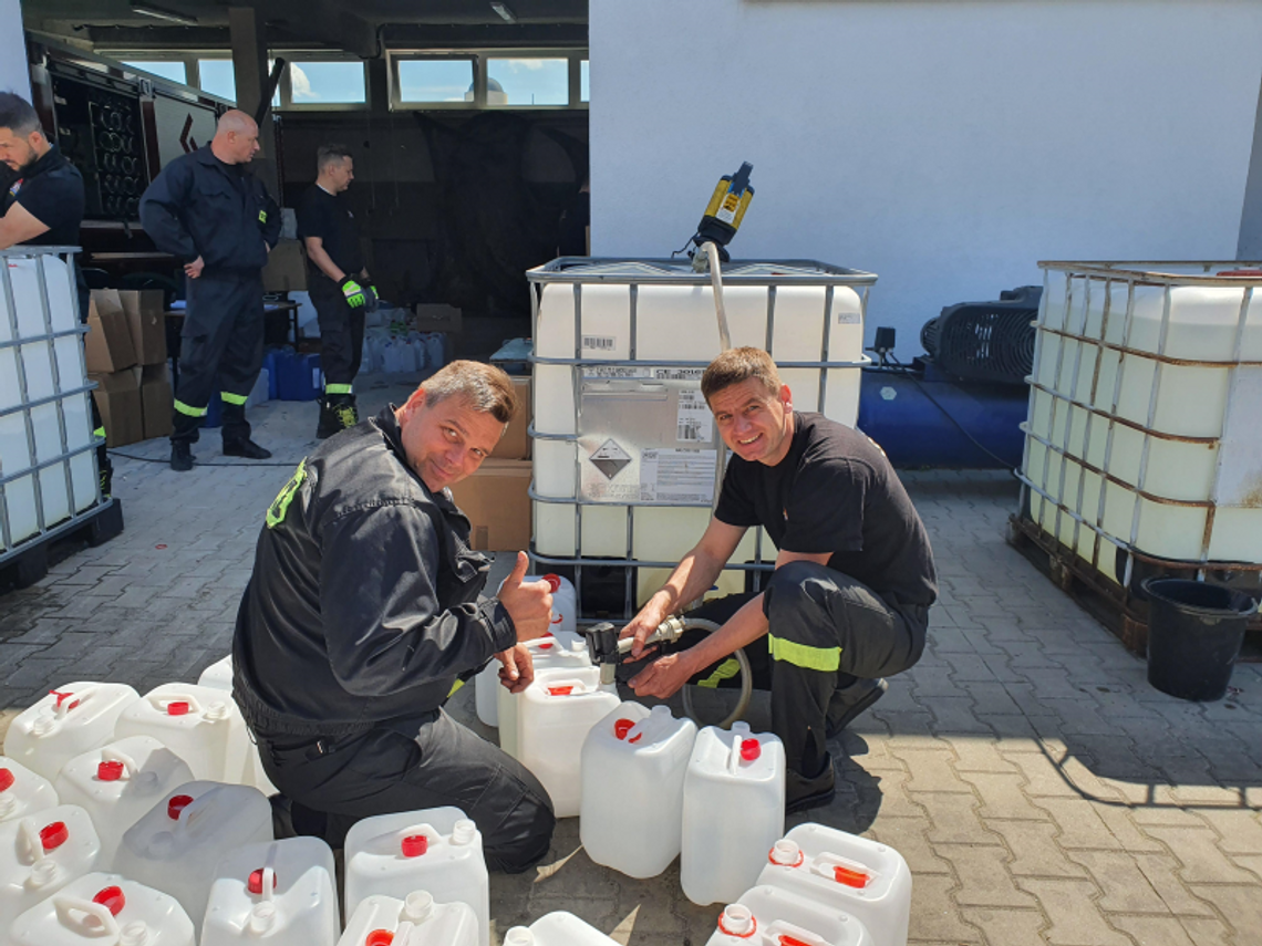 Kolejny nielegalny alkohol przerobiony na płyn dezynfekcyjny