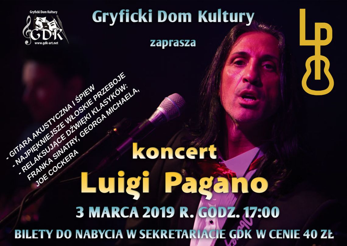 Koncert LUIGIEGO PAGANO w GDK