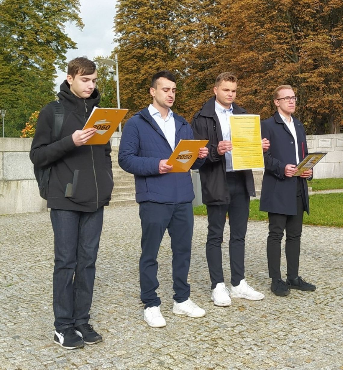 Konferencja prasowa na temat edukacji