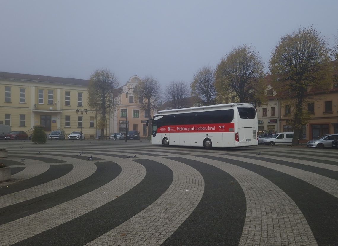 KRWIOBUS zawitał do Gryfic!