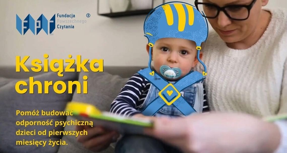 Książka chroni psychikę dziecka. Rusza akcja Fundacji Powszechnego Czytania