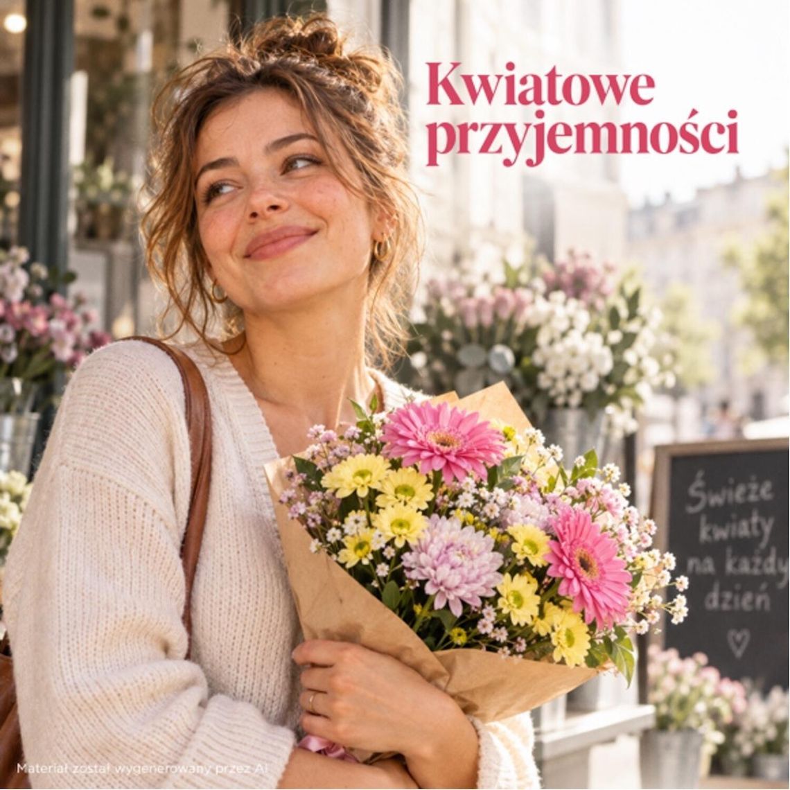 Kwiatowe przyjemności. Rusza akcja promująca ideę kupowania kwiatów dla siebie Kwiatowe przyjemności. Rusza akcja promująca ideę kupowania kwiatów dla siebie