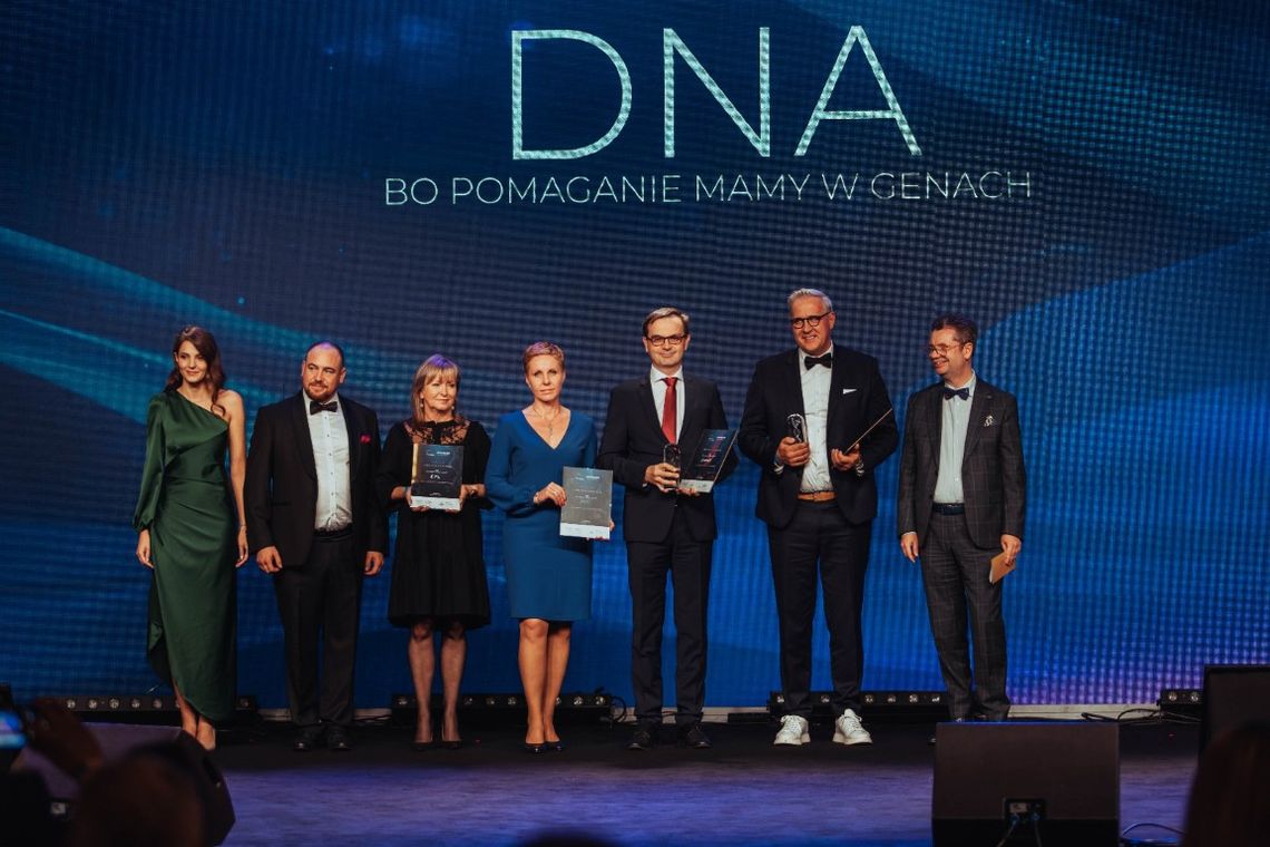 Laureaci nagrody DNA - bo pomaganie mamy w genach