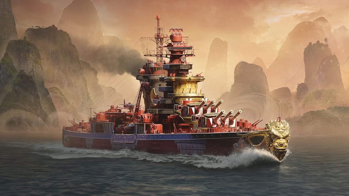 Legendarny małpi król Sun Wukong w księżycowym nowym roku w World of Warships: Legends