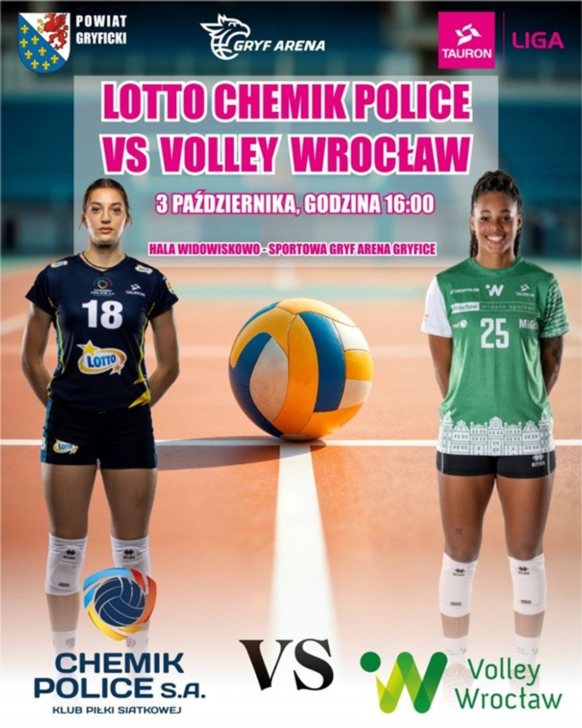 LOTTO Chemik Police vs Volley Wrocław