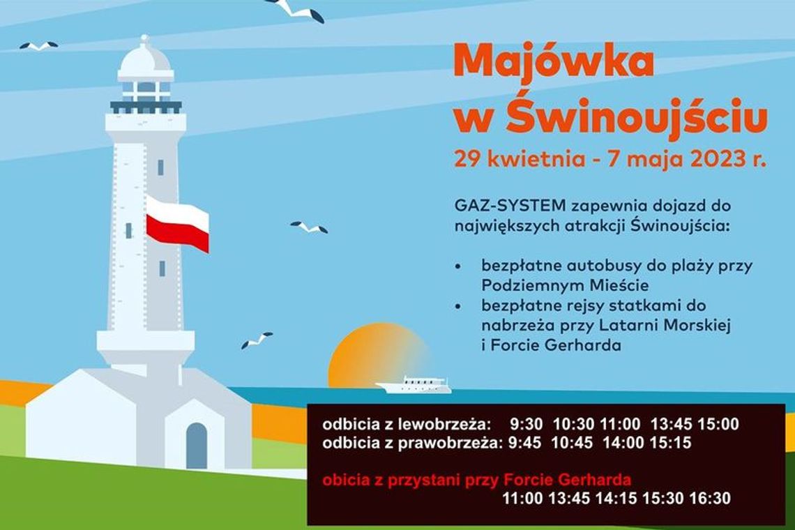 Majówka w Świnoujściu