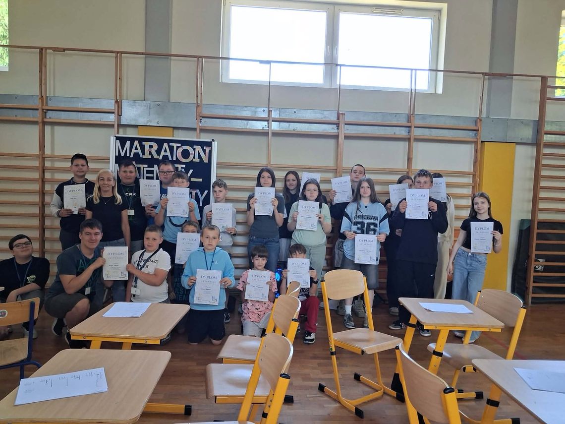 Maraton matematyczny w SP w Modlimowie Maraton matematyczny w SP w Modlimowie
