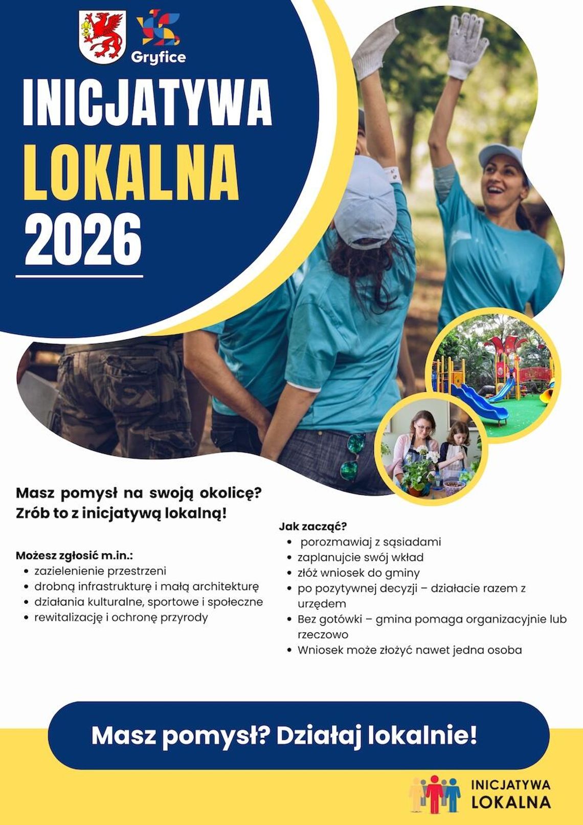 Masz pomysł na swoją okolicę? Zrób to z inicjatywą lokalną!