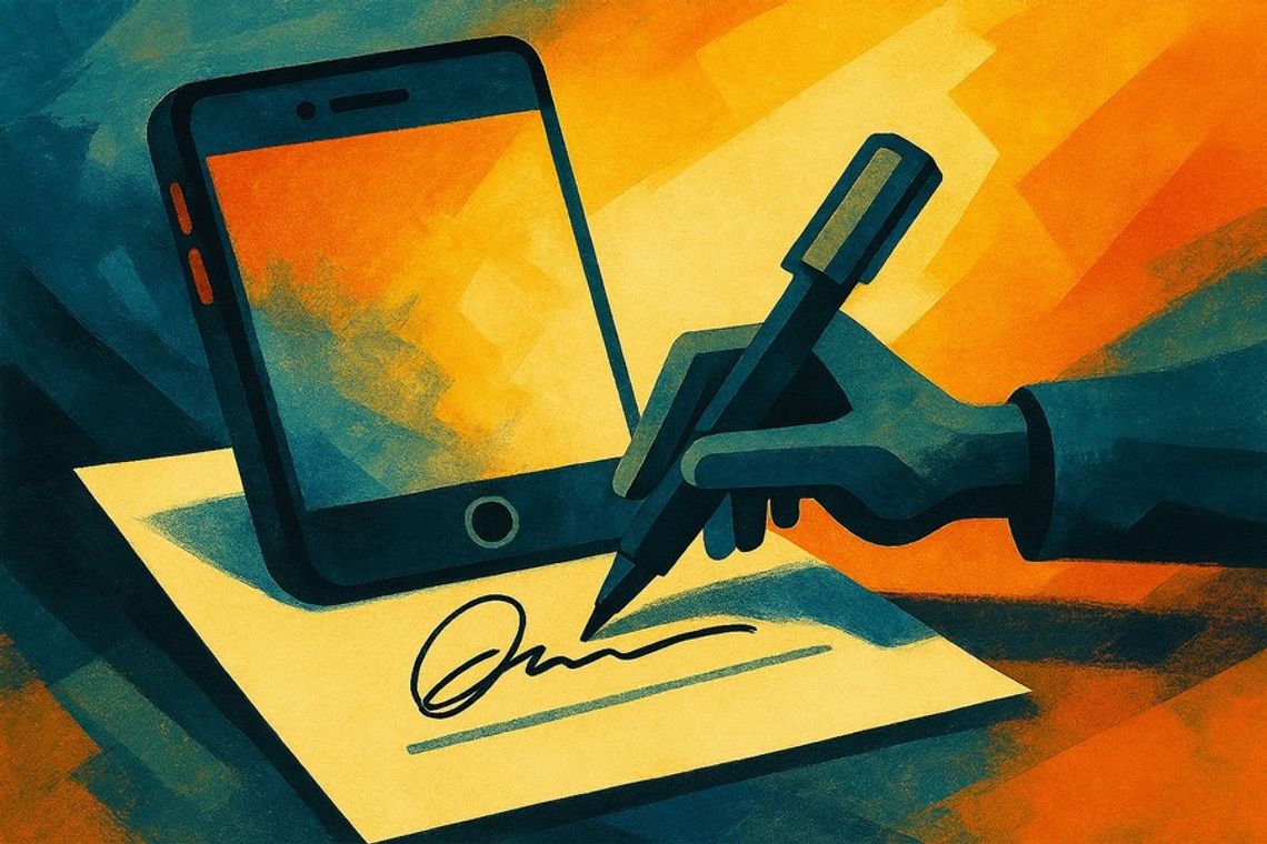 MC: Podpisz się z mObywatelem. Podpis kwalifikowany teraz bezpłatnie w aplikacji (komunikat)