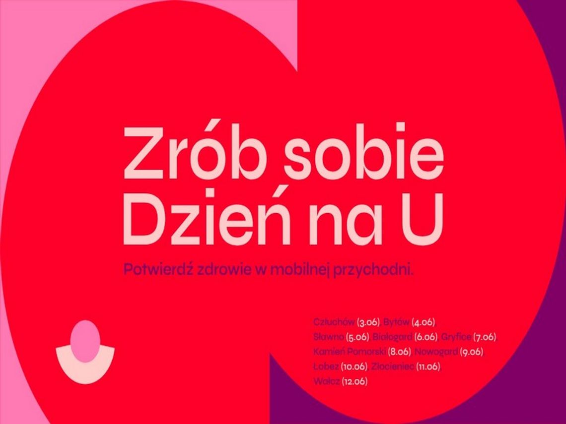 Medbus zawita do Gryfic z akcją „Zrób sobie Dzień na U”.