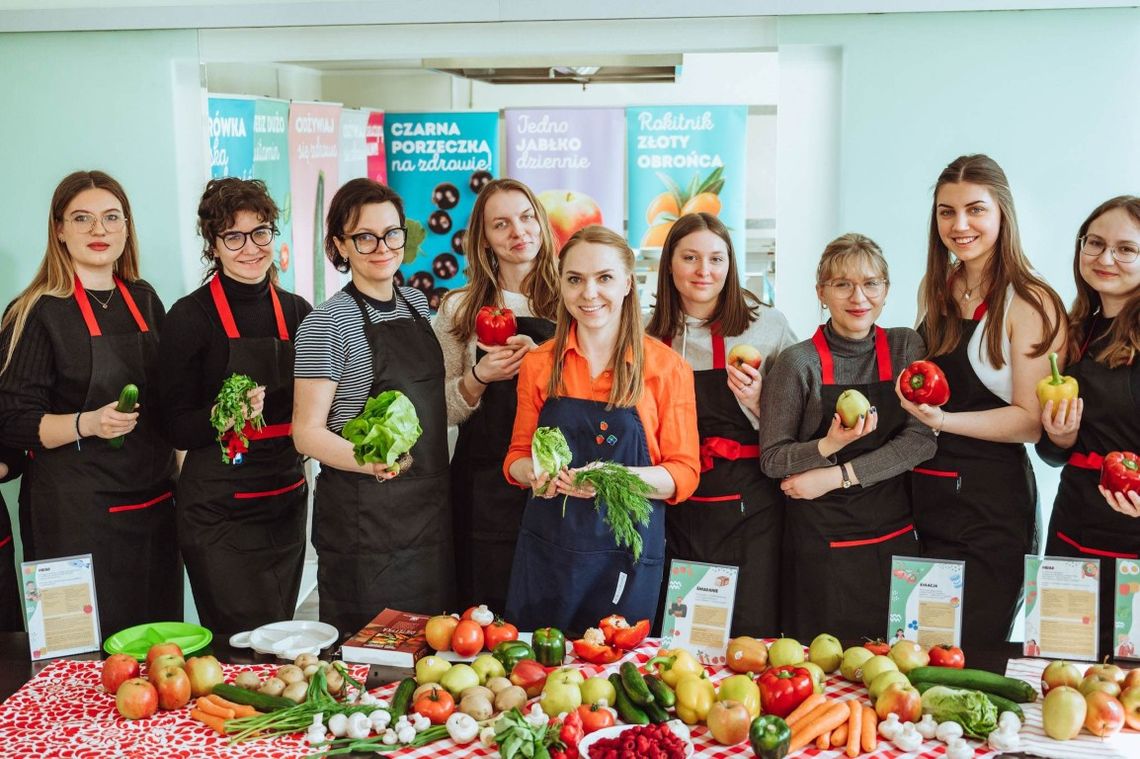 Medycyna kulinarna wspierana przez producentów warzyw i owoców