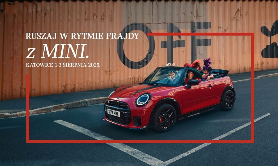 MINI partnerem tegorocznej edycji OFF Festival w Katowicach.