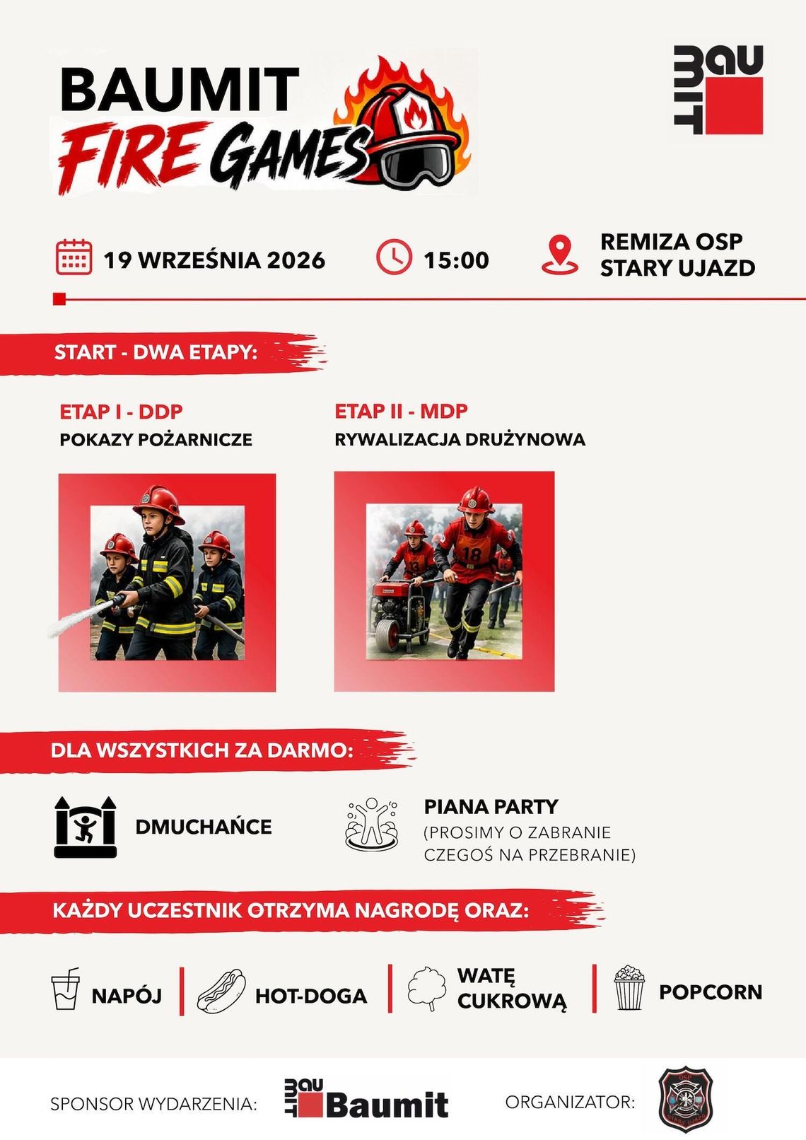Młodzi strażacy znów w akcji. II Pożarnicze Igrzyska w Starym Ujeździe