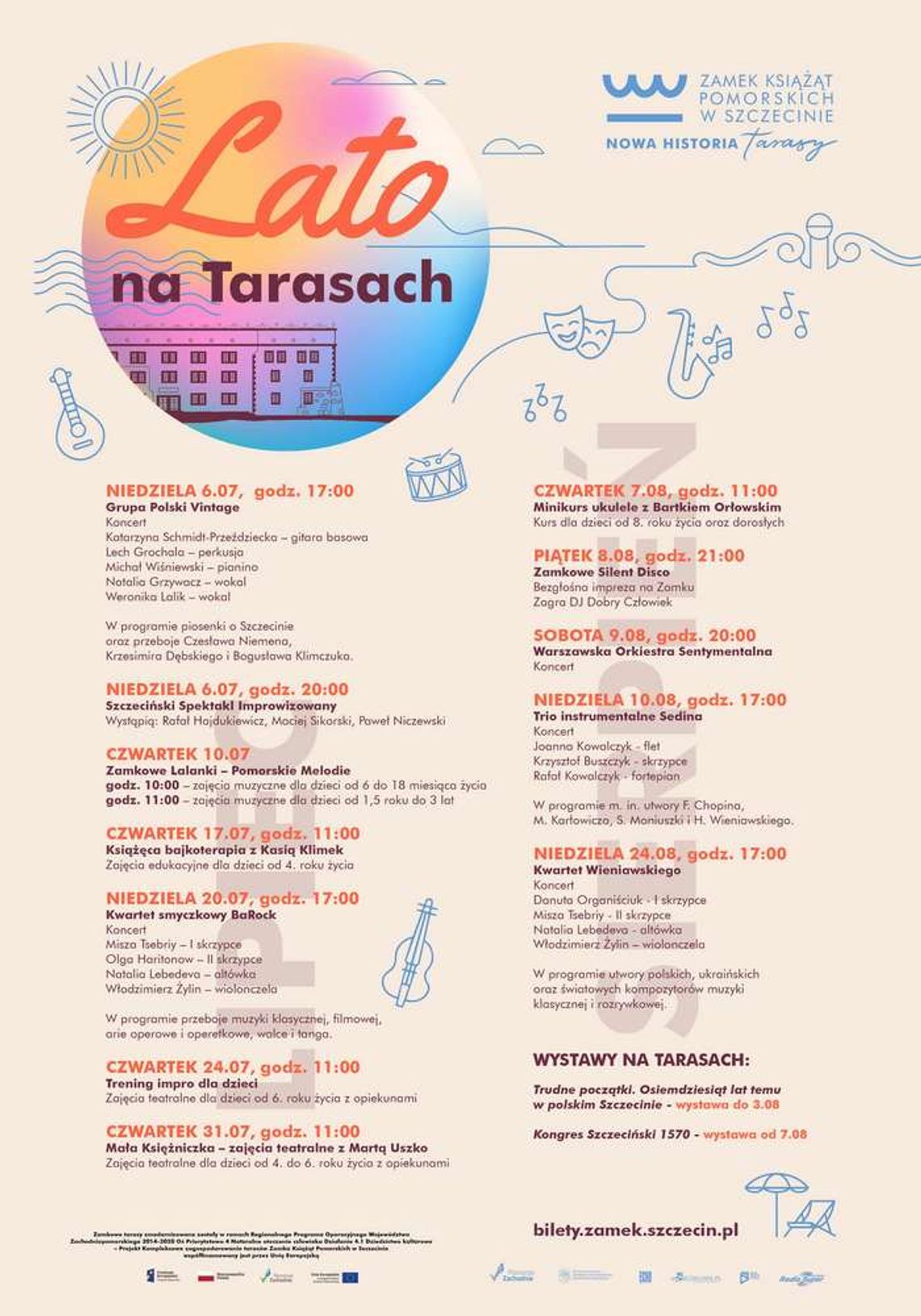 Moc wydarzeń w nowej, zamkowej przestrzeni.