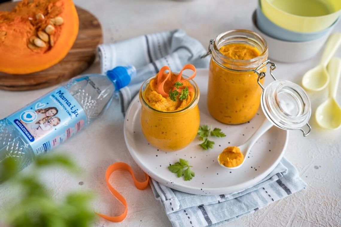 Mus warzywny z indykiem