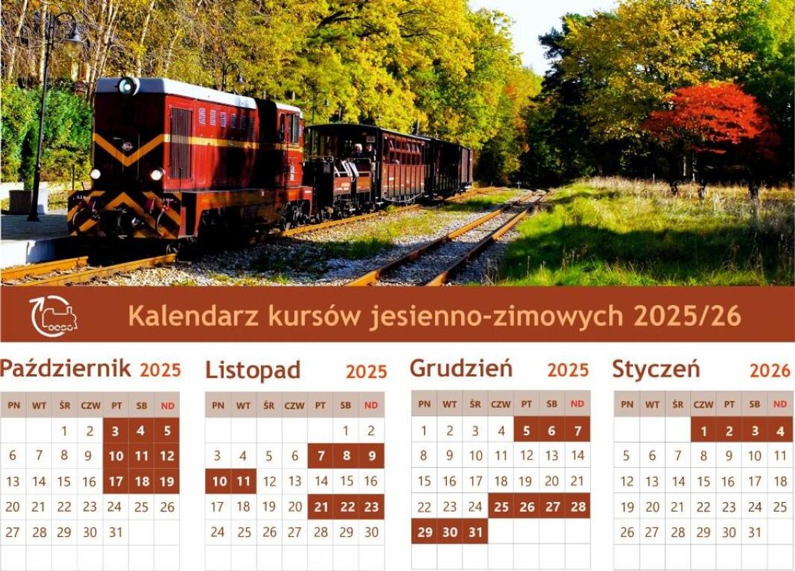 Nadmorska kolejka zaprasza na jesienne przejażdżki Nadmorska kolejka zaprasza na jesienne przejażdżki