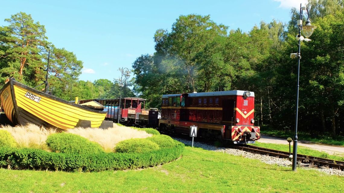 Nadmorskiej Kolej Wąskotorowa - Pod parą od 1896 r.