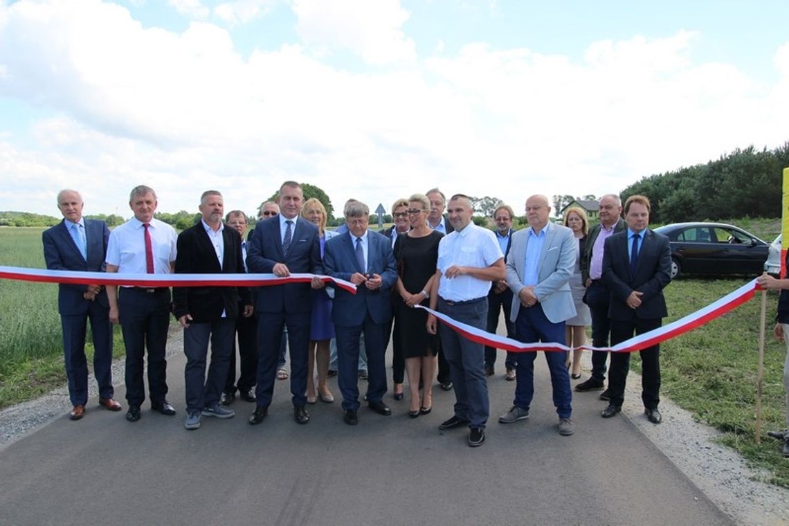 Nowa droga łącząca drogę wojewódzką 105 z ul. Pomorską oficjalnie otwarta