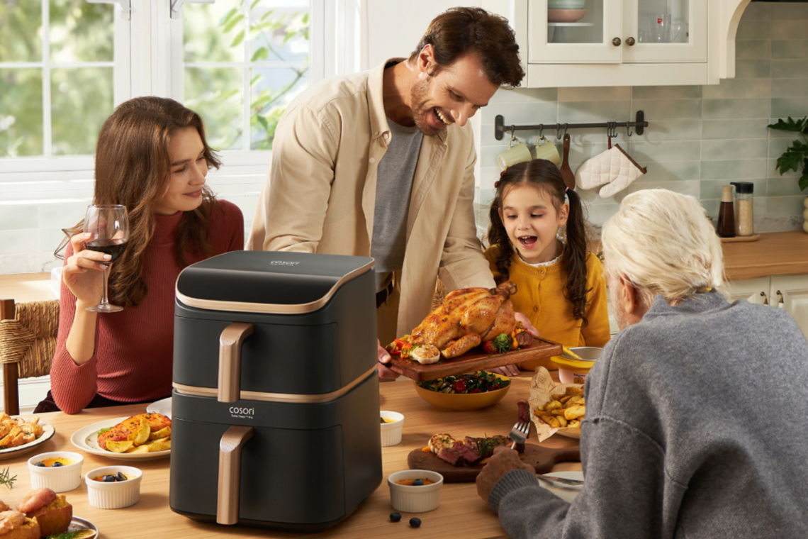 Nowa frytkownica od Cosori: gotowanie szybciej, zdrowiej i sprytniej