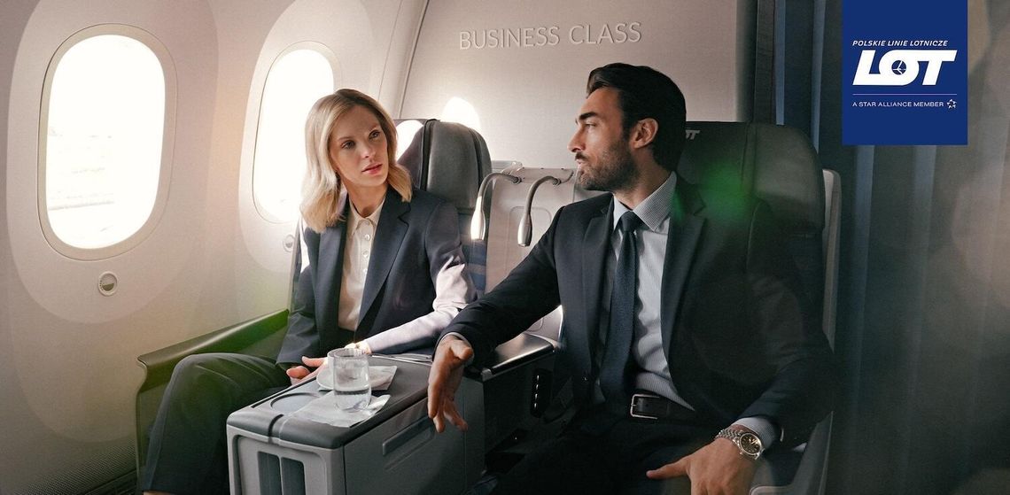 Nowa jakość podróży w LOT Business Class. PLL LOT prezentują nowości w ofercie pokładowej