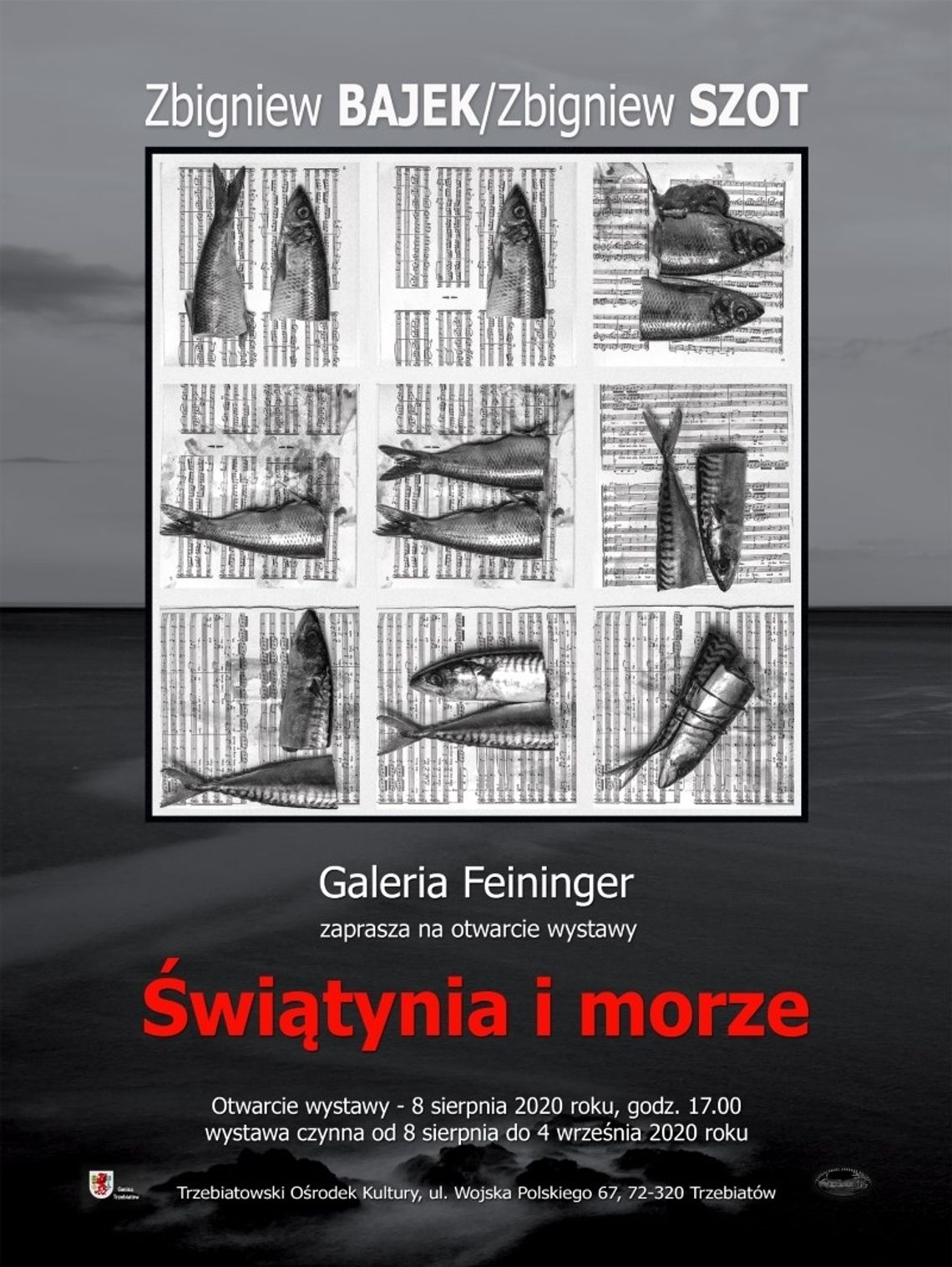 Nowa wystawa „Świątynia i morze.” Zbigniew Bajek – Zbigniew Szot