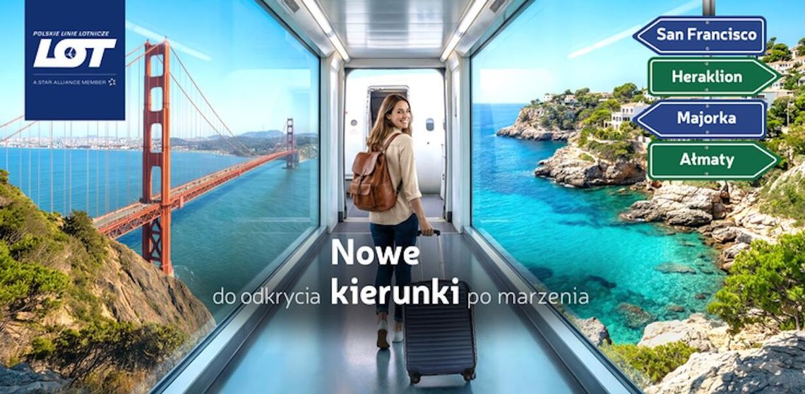 Nowe kierunki, ulubione miejsca, wymarzone wakacje - PLL LOT prezentują letnią siatkę połączeń Nowe kierunki, ulubione miejsca, wymarzone wakacje - PLL LOT prezentują letnią siatkę połączeń