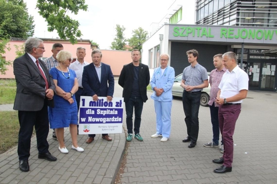 Nowogard: Ponad milion złotych na oddłużenie szpitala