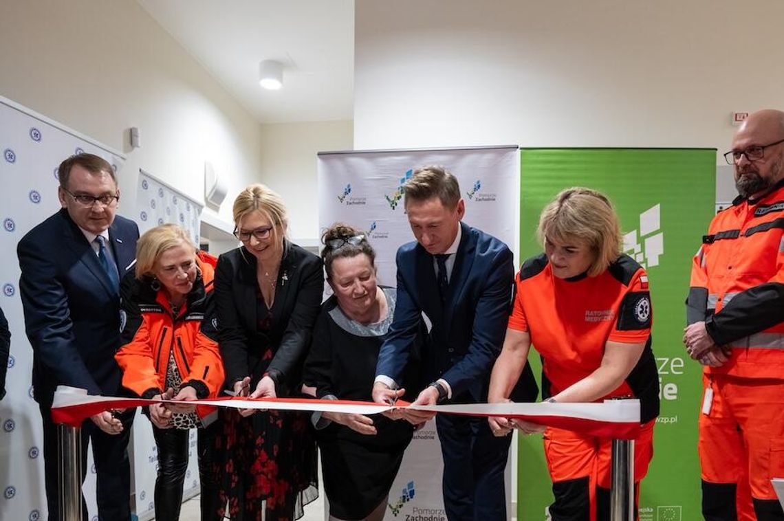 Nowy budynek Drawsko Pomorskiej Filii Wojewódzkiej Stacji Pogotowia Ratunkowego w Szczecinie