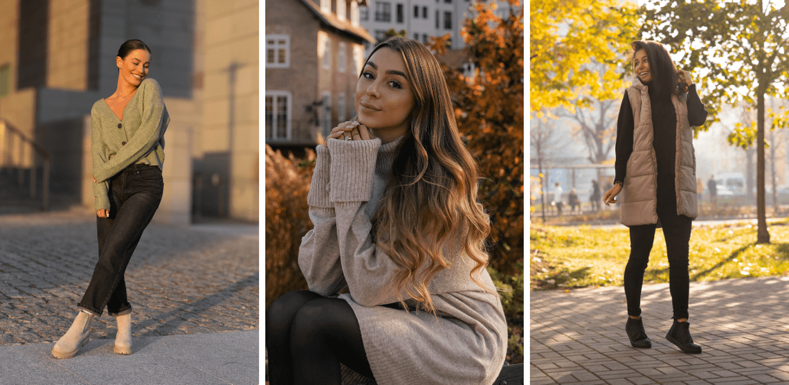 Od casualu po elegancję – jak nosić swetry i kamizelki tej jesieni