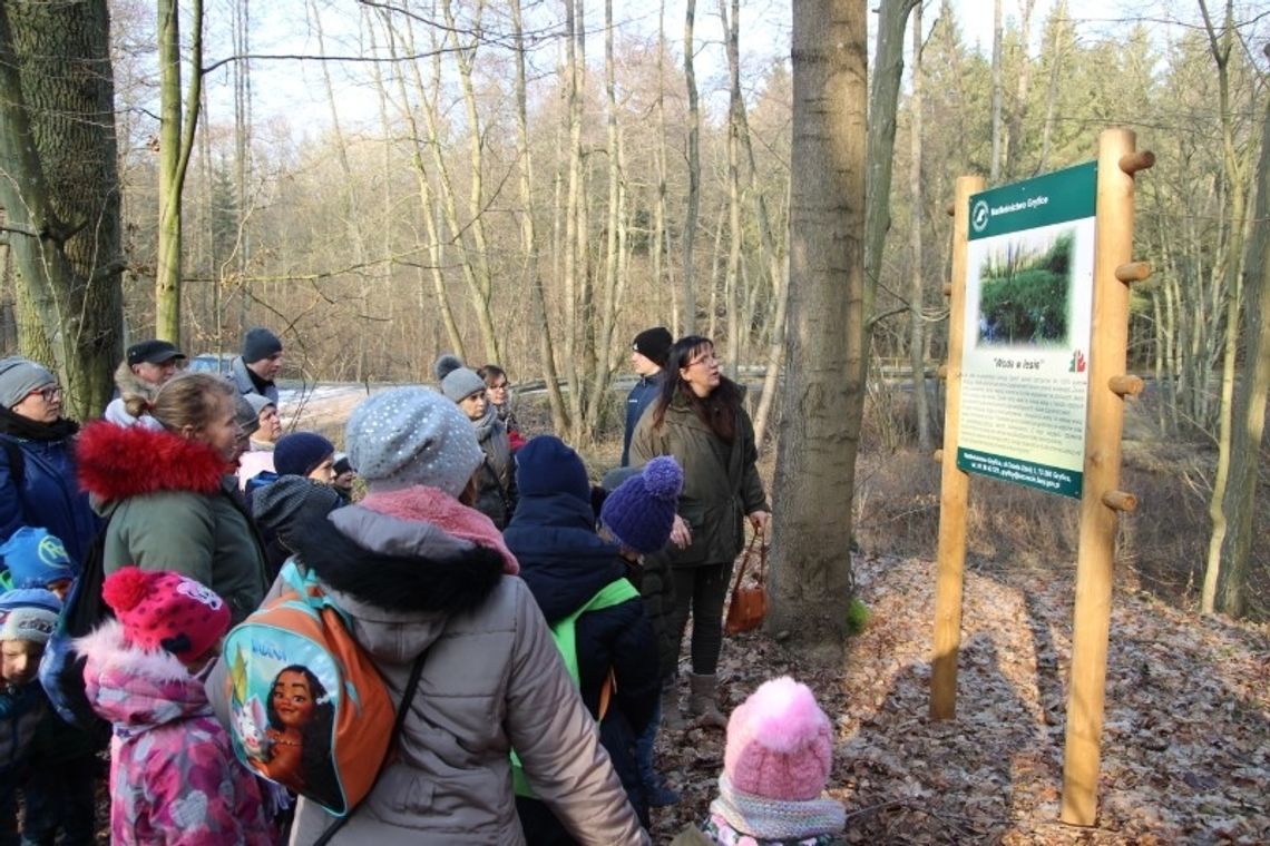 „Oko w oko z trocią” – ferie w lesie i ze ścieżką edukacyjną