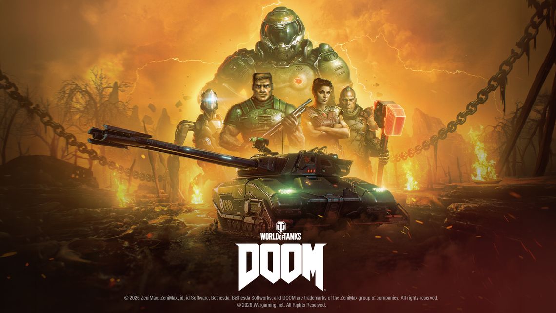 Piekło na gąsienicach – DOOM™ i World of Tanks łączą siły w nowej Przepustce bitewnej