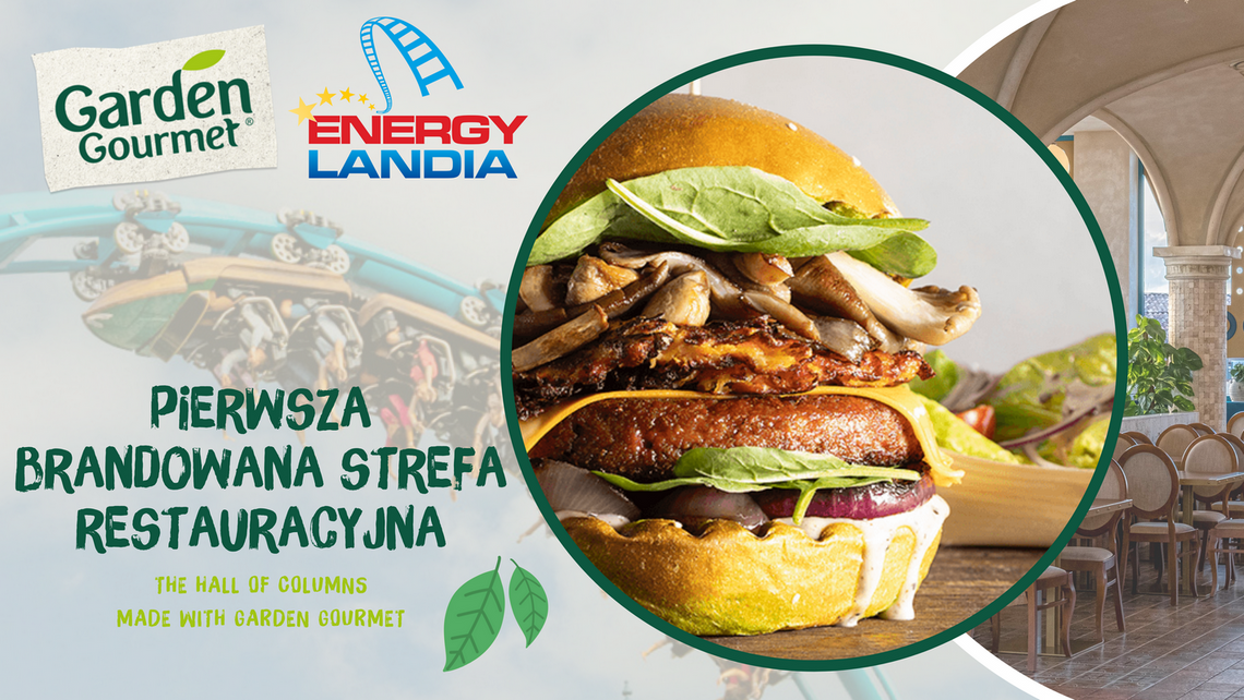 PIERWSZA STREFA RESTAURACYJNA POD SZYLDEM  GARDEN GOURMET OTWARTA