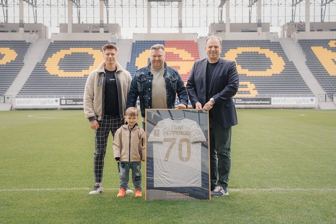 Pizzeria Toni Pepperoni w drużynie Pogoni Szczecin
