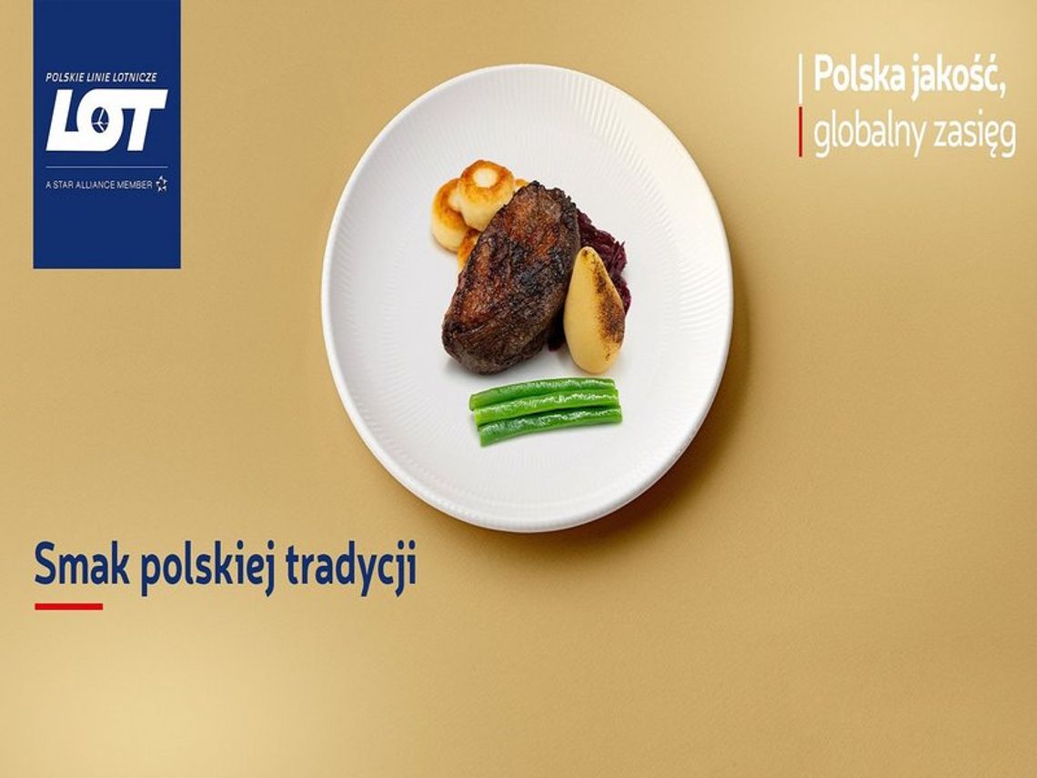 Podróż kulinarna w rytmie staropolskich tradycji - gęsina w menu LOT Business Class