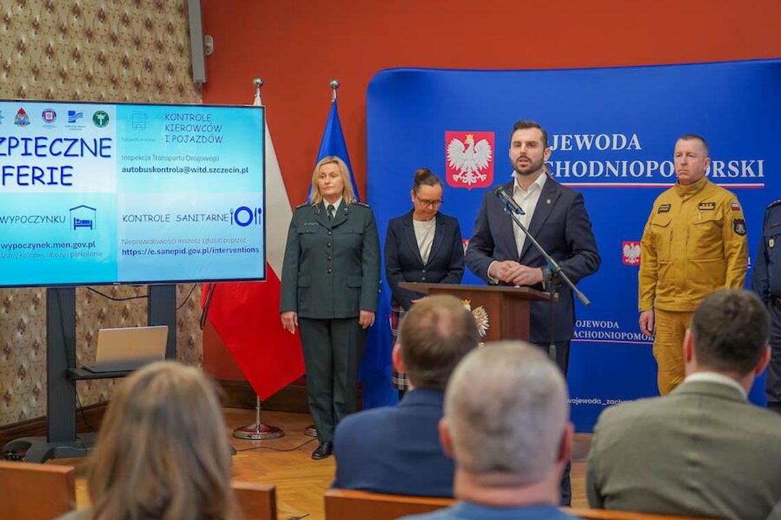 Pomorze Zachodnie gotowe na Bezpieczne Ferie 2026