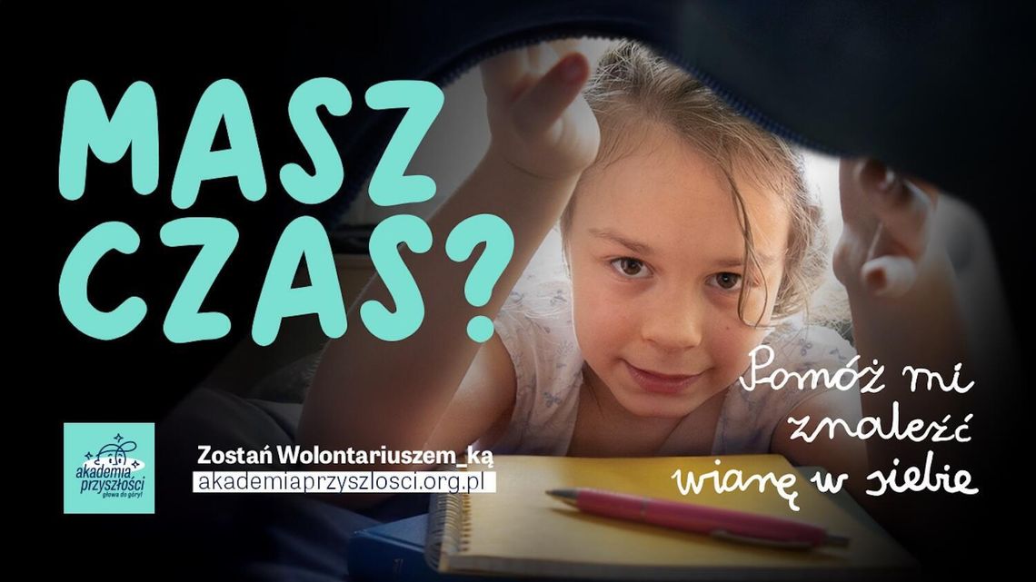 Ponad dwóch tysięcy Wolontariuszy wciąż poszukuje Akademia Przyszłości Ponad dwóch tysięcy Wolontariuszy wciąż poszukuje Akademia Przyszłości