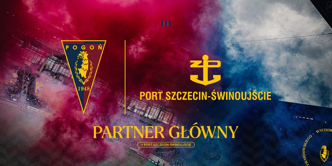 Port Szczecin-Świnoujście Partnerem Głównym Pogonii