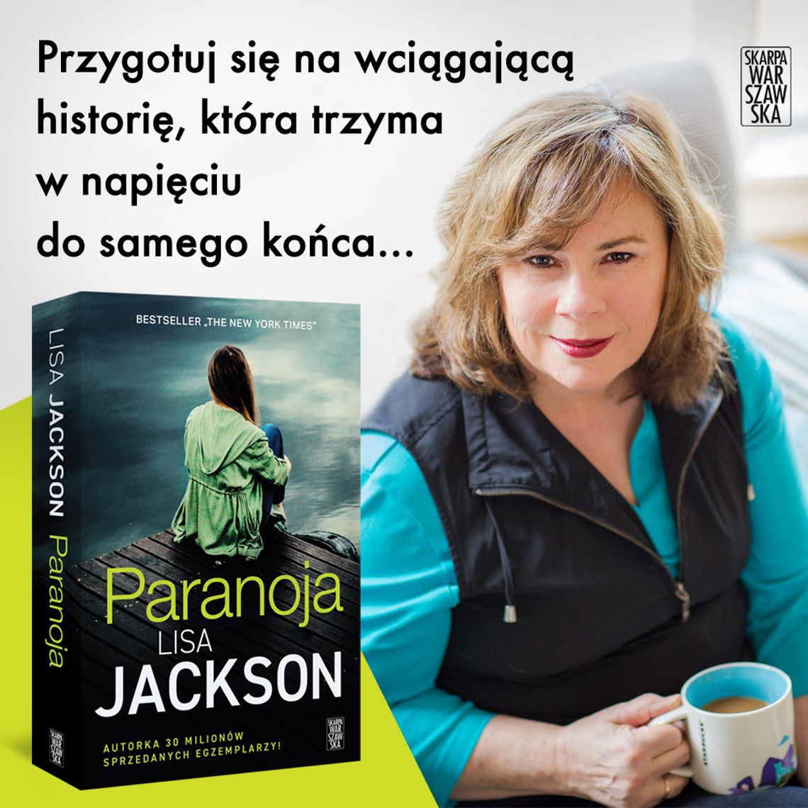 Prawda może okazać się o wiele mroczniejsza niż najgorsze lęki...  Premiera książki "Paranoja" Lisy Jackson