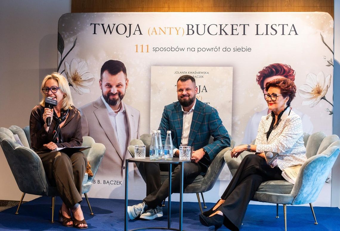 Premiera nowej książki Jolanty Kwaśniewskiej i Jakuba B. Bączka – czemu wszyscy (nie)marzymy o tym samym?