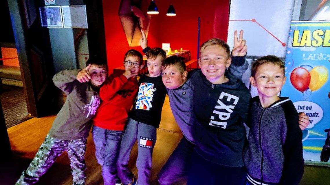 PROJEKT JESIEŃ 2019, CZYLI WYCIECZKA DO LABIRYNTU LASER TAG W SZCZECINIE