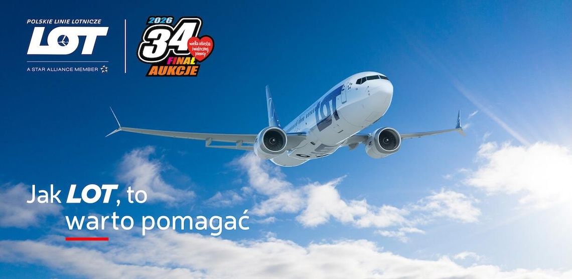 Przedmioty z historią lecą na WOŚP. LOT przekazuje unikatowe rzeczy na aukcje 34. Finału