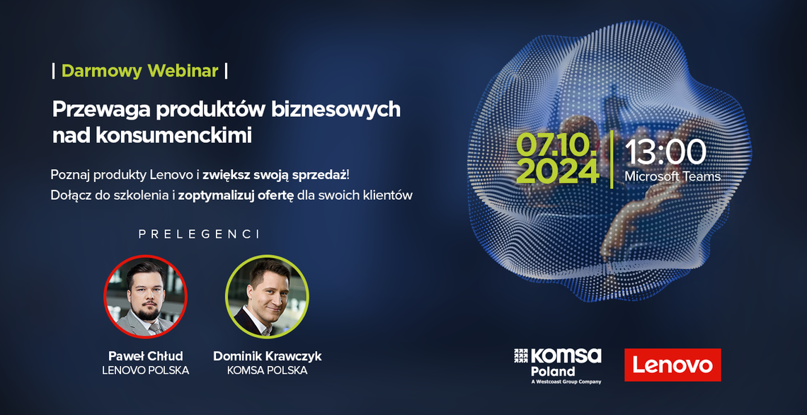 Przewaga sprzętu biznesowego nad konsumenckim – darmowe szkolenie dla resellerów