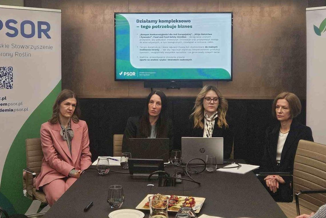 Raport PSOR: zrównoważona ochrona roślin - między innowacją a bezpieczeństwem żywnościowym. Diagnoza i działania branży